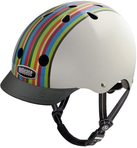 Nutcase Helmet Street Gen 3 Rainbow stripe